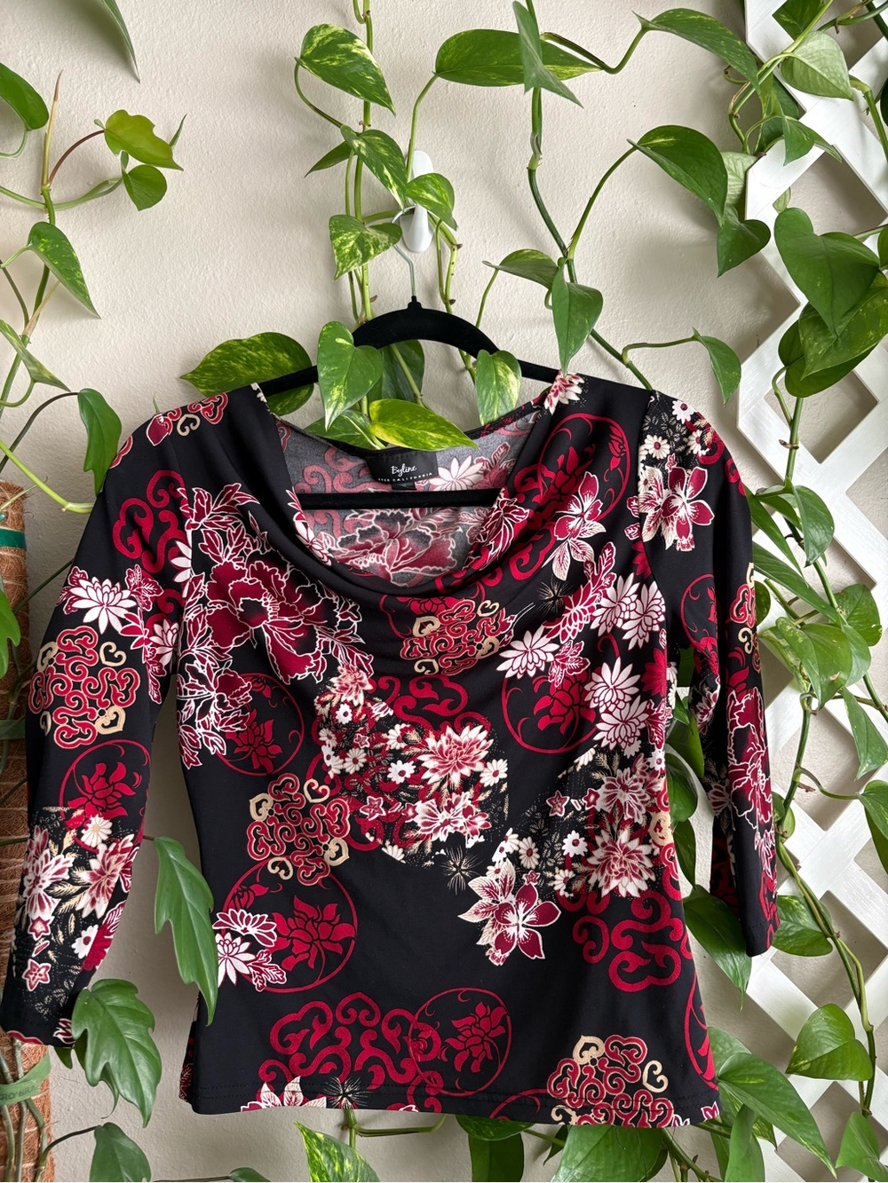 3/4 sleeve womens blouse